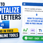 thumbnail about how to capitalize all the letters in microsoft word