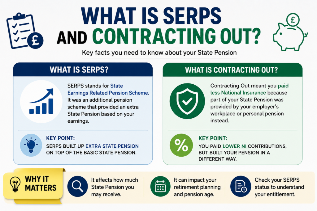 infographic explaination of what is SEPRS and contracting out